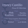 Francy Castillo, Colombia – Pink Bourbon, Washed